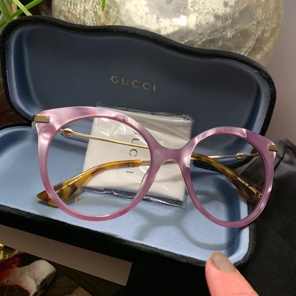 Gucci Accessories - Authentic GUCCI 50m Cat eyes Acetate Metal glasses